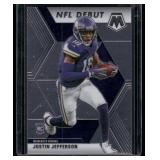 Justin Jefferson RC   2020 Panini Mosaic #270 Minnesota Vikings Football Card
