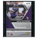 Justin Jefferson RC   2020 Panini Mosaic #270 Minnesota Vikings Football Card