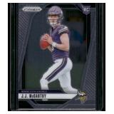 J.J. McCarthy RC   2024 Panini Prizm #400 Minnesota Vikings Football Card
