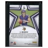 J.J. McCarthy RC   2024 Panini Rookies & Stars #135 Minnesota Vikings Football Card