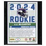 J.J. McCarthy RC   2024 Score #2 Minnesota Vikings Football Card