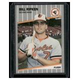 Bill Ripken F*** Face Black Box Error RC   1989 Fleer #616 Baltimore Orioles Baseball Card