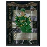 Kirill Kaprizov Gold Foil Die Cut    2023 Upper Deck Silver Skates #SS-15 Minnesota Wild Hockey Card