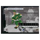 Brock Faber Die Cut RC   2023 Upper Deck UD3 #UD3-7 Minnesota Wild Hockey Card