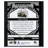 Brok Faber RC   2024 Upper Deck Parkhurst #PP-BF Minnesota Wild Hockey Card