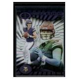 J.J. McCarthy RC   2024 Panini Illusions #100 Minnesota Vikings Football Card