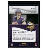 J.J. McCarthy RC   2024 Panini Illusions #100 Minnesota Vikings Football Card