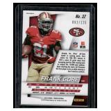 Frank Gore  092/125  2014 Panini Prizm Red Power #32 San Francisco 49ers Football Card