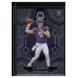 J.J. McCarthy RC   2024 Panini Mosaic Rookie #310 Minnesota Vikings Football Card
