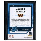 Jayden Daniels RC   2024 Donruss #389 Washington Commanders Football Card