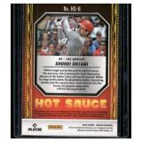 Shohei Ohtani    2022 Panini Mosaic Hot Sauce #HS-6 Los Angeles Angels Baseball Card