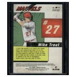 Mike Trout    2022 Donruss Marvels Diamond #M-1 Los Angeles Angels Baseball Card