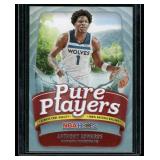 Anthony Edwards FALSE   2022 Hoops Pure Players #3 Minnesota Timberwolves Basketball Card