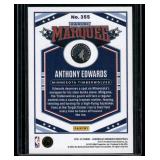 Anthony Edwards    2021 Panini Chronicles Marquee #355 Minnesota Timberwolves Basketball Card