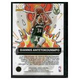 Giannis Antetokounmpo    2022 Donruss Bomb Squad #5 Milwaukee Bucks Basketball Card