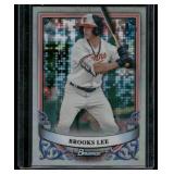Brooks Lee /199 RC Refracto 2024 Bowman Sterling Prospects #BSP-16 Rookie Minnesota Twins Baseball Card