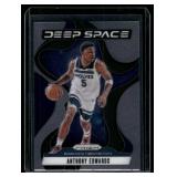 Anthony Edwards Deep Spaces 2025 Prizm #3 Insert Minnesota Timberwolves Basketball Card