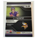 JJ McCarthy RC Relic 2014 Prizm Premier Jerseys #PJ-JJM Rookie Minnesota Vikings Football Card