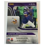 Justin Jefferson Relic /99 2021 Spectra Sunday Special Numbered 15/199 Minnesota Vikinga Football Card