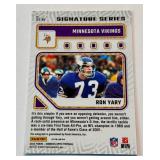 Ron Yary Auto 2023 Dontuss Optic Prizm Signature Series #SS-RY Minnesota Vikinga Football Card