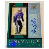 Mackenzie Alexander Auto /25 RC 2016 Gala Cinnematic Signatures Rookie Minnesota Vikings Football Card