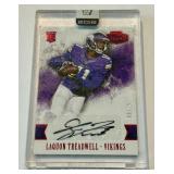 LaQuon Treadwell Auto RC /75 2016 Honors#91 Numbered 68/75 Rookie Minnesota Vikings Football Card