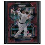Miguel Cabrera /25 2022 Prizm #211, Numbered 21/25 Rare Baseball Card