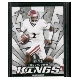 Jalen Hurts RC 2020 LeafDraft Touchdown Kings #82 Rookie Football Card