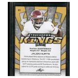 Jalen Hurts RC 2020 LeafDraft Touchdown Kings #82 Rookie Football Card
