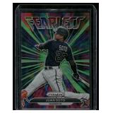 Juan Soto /125 Fearless Insert 2022 Prizm #FL-11, numbered 076/125 Baseball Card