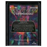 Juan Soto /125 Fearless Insert 2022 Prizm #FL-11, numbered 076/125 Baseball Card