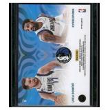 Luka Doncic / Kyrie Irving Optical Illusions Insert 2023 Donruss Optic #5 Basketball Card