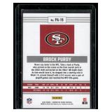 Brock Purdy RC 2022 Chronicles #PA-19 Rookie Football Card