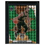 Steph Curry Green Mosaic All-NBA 2022 #284 Prizm Basketball Card
