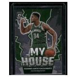 Giannis Antetokounpo My House Insert 2023 Donruss Optic #6 Basketball Card