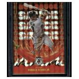 Ronald Acuna Jr. Hot Sauce Insert 2022 Mosaic Prizm #HS-4 Baseball Card