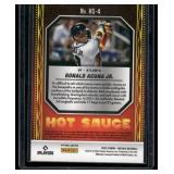 Ronald Acuna Jr. Hot Sauce Insert 2022 Mosaic Prizm #HS-4 Baseball Card