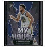 Steph Curry My House Insert 2023 Donruss Optis #10 Basketball Card