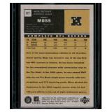 Randy Moss /900 2001 Upper Deck Vintage #67, numbered 351/900 Minnesota Vikings Football Card