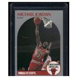 Michael Jordan 1990 NBA Hoops #65 Basketball Card