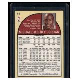 Michael Jordan 1990 NBA Hoops #65 Basketball Card
