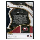 Brock Purcy Die Cut 2023 Select Prizm Club Level #293 Football Card