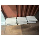 6 LED Shop Lights 14 1/2" x 18 1/2"