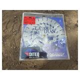 New Diteq Guardian-Combo Super Premium Concrete Brick/Block, Green Concrete/Asphalt 14" Blade