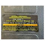 Central Pneumatic 3-1 Air Ratchet Wrench Kit