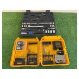 Socket Set & DeWalt Drill Bit Set