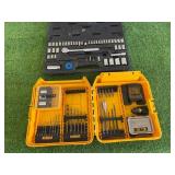 Socket Set & DeWalt Drill Bit Set