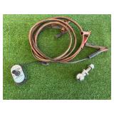 Jumper Cables, 2" Trailer Ball & Heat Magnet