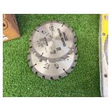 Tool Box, Saw Blades & Wire Wheel