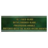 Frost Cutlery | Pioneer Knife - 18 - Model 307PW - 15" - Fixed Blade (View Photos)